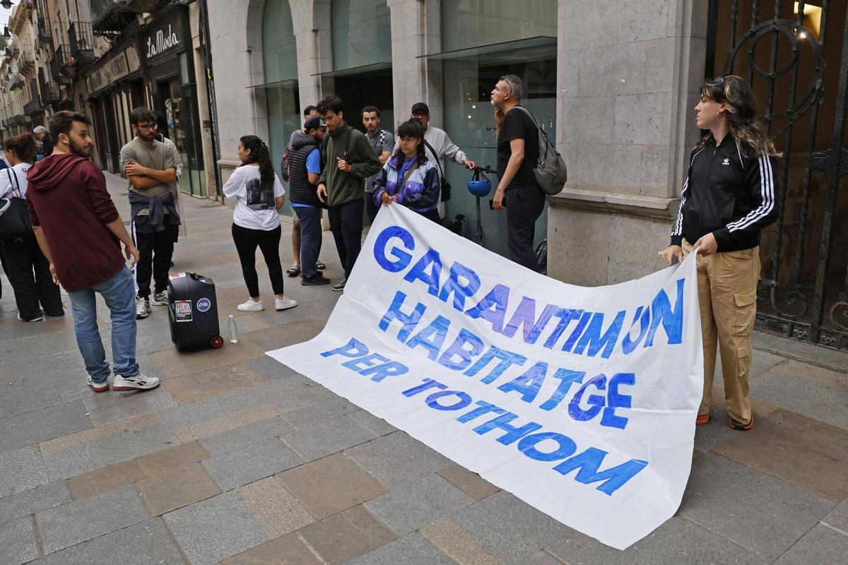 Les imatges de la protesta Les imatges de la protesta
