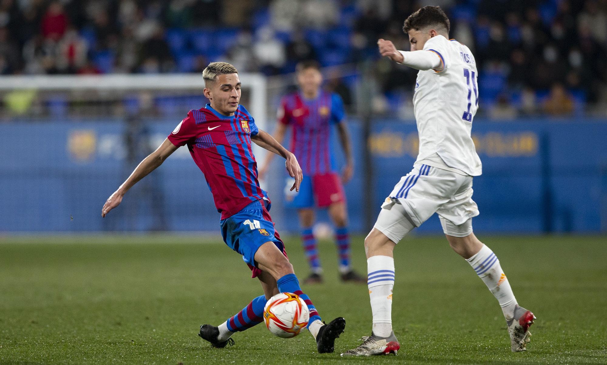 Kays Ruiz, ante el Real Madrid Castilla