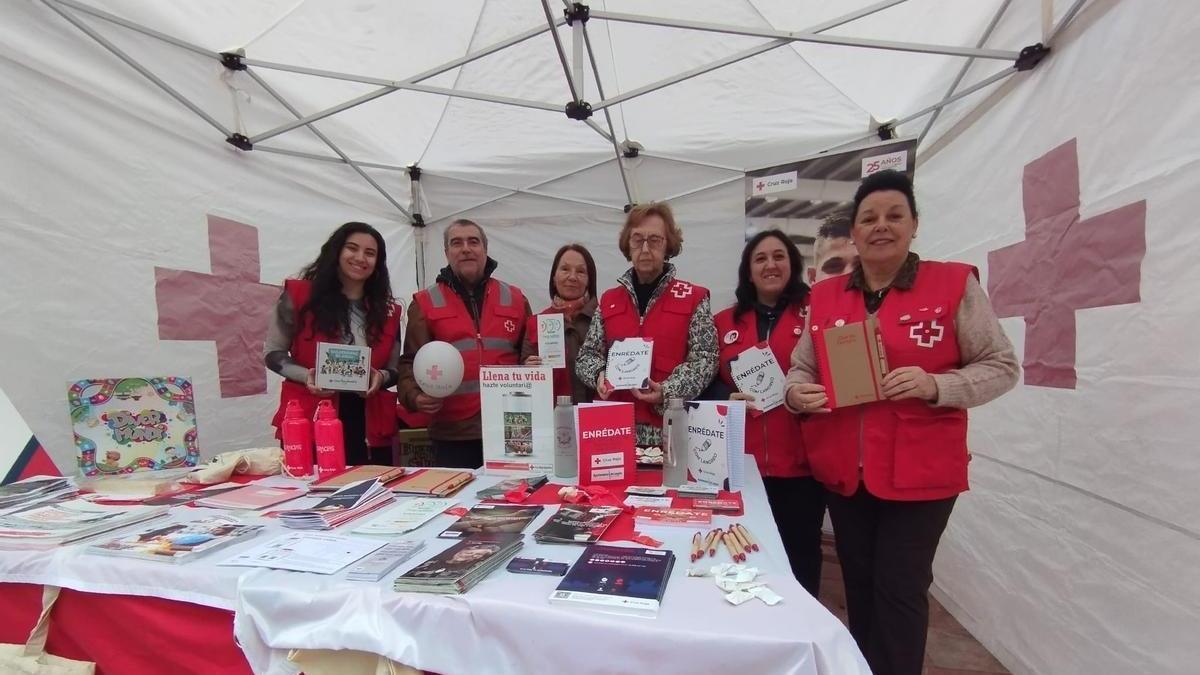 Voluntarios participantes en la jornada