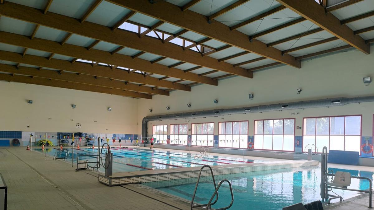 La Piscina cubierta del Centro Deportivo Bellavista antes de los trabajos de reparación anunciados por el Ayuntamiento