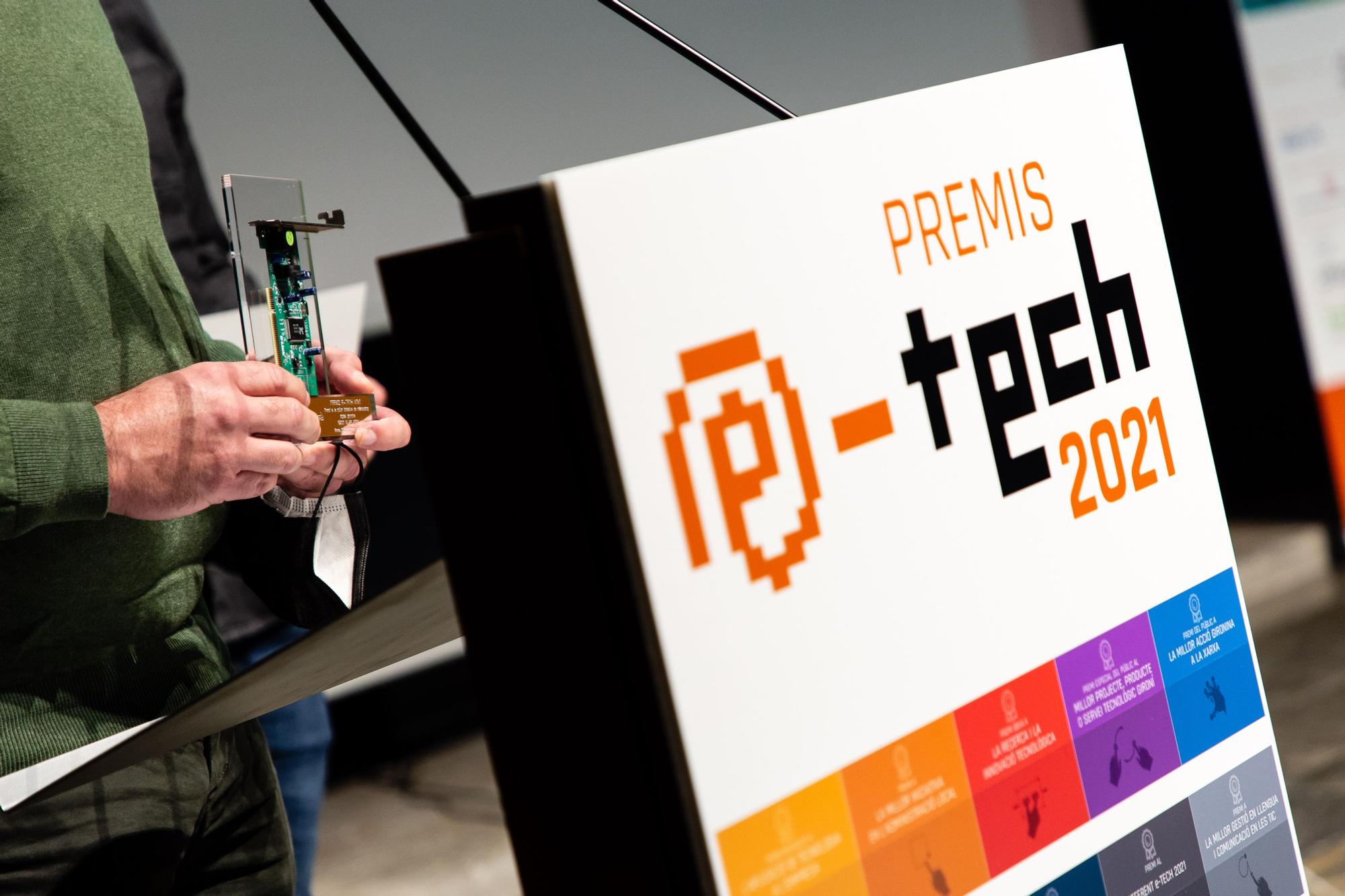 Premis E-TECH: El sector tecnològic gironí premia les millors iniciatives