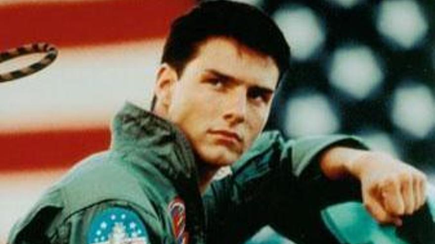 Tom Cruise, hace 32 años en la primera &#039;Top Gun&#039;.