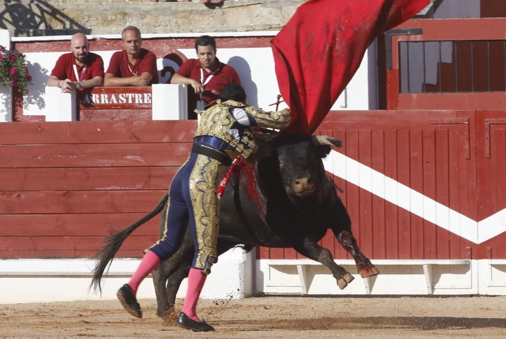 Corrida de toros en El Bibio