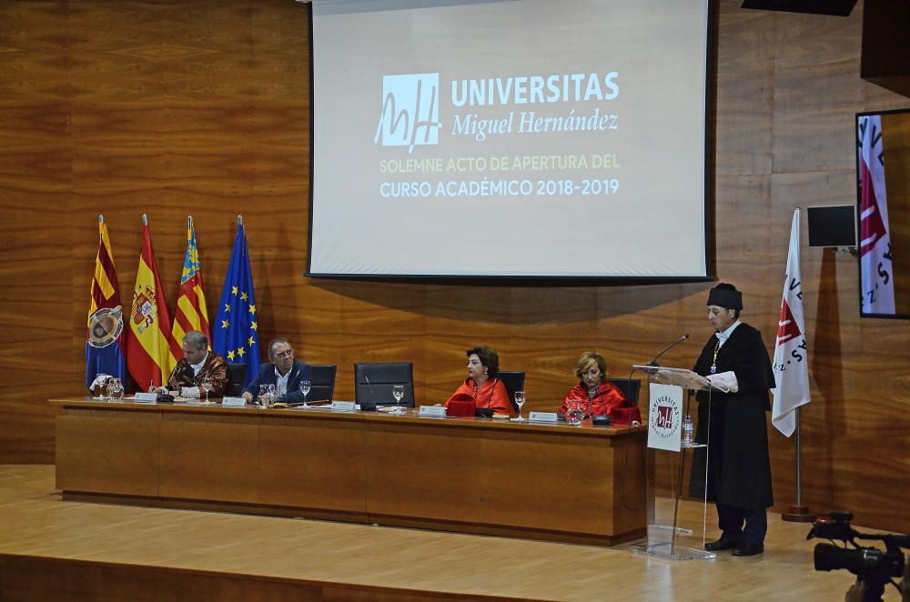 Apertura del curso de la UMH