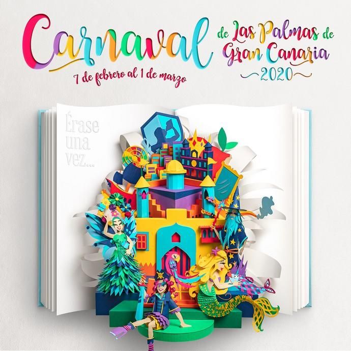 Cartel del Carnaval de Las Palmas de Gran Canaria 2020