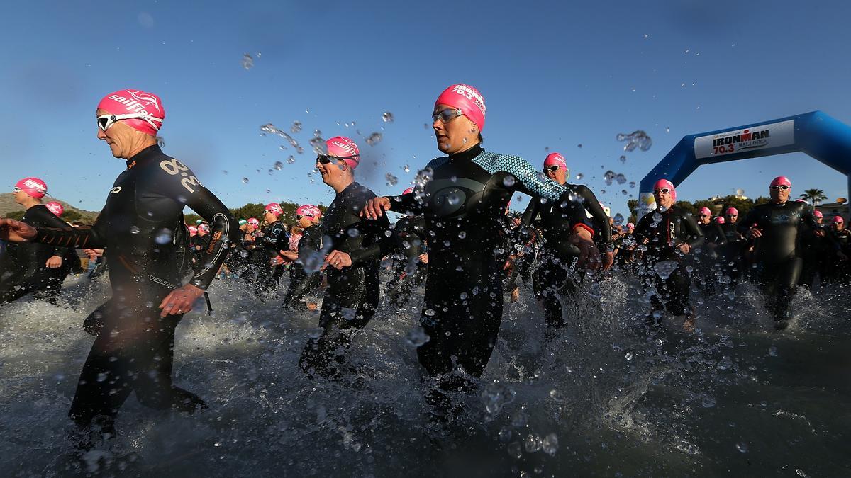 Imagen de archivo de un Ironman celebrado en Mallorca.