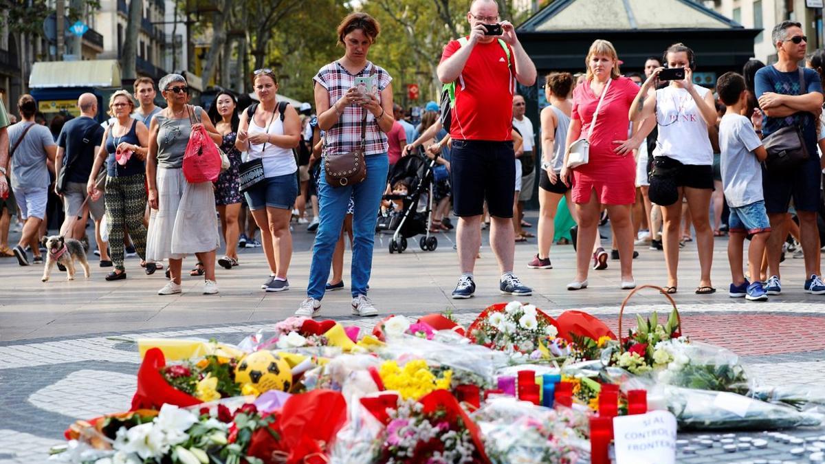 Barcelona rendirá el lunes un breve homenaje a las víctimas del 17-A