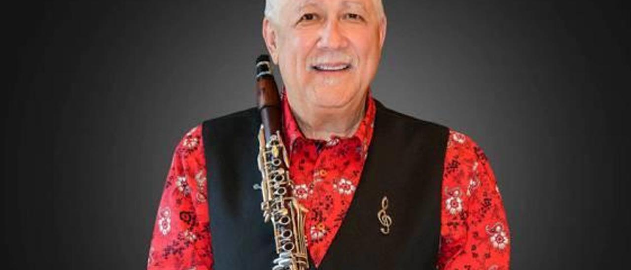 Imagen promocional del saxofonista y clarinetista Paquito D&#039;Rivera.