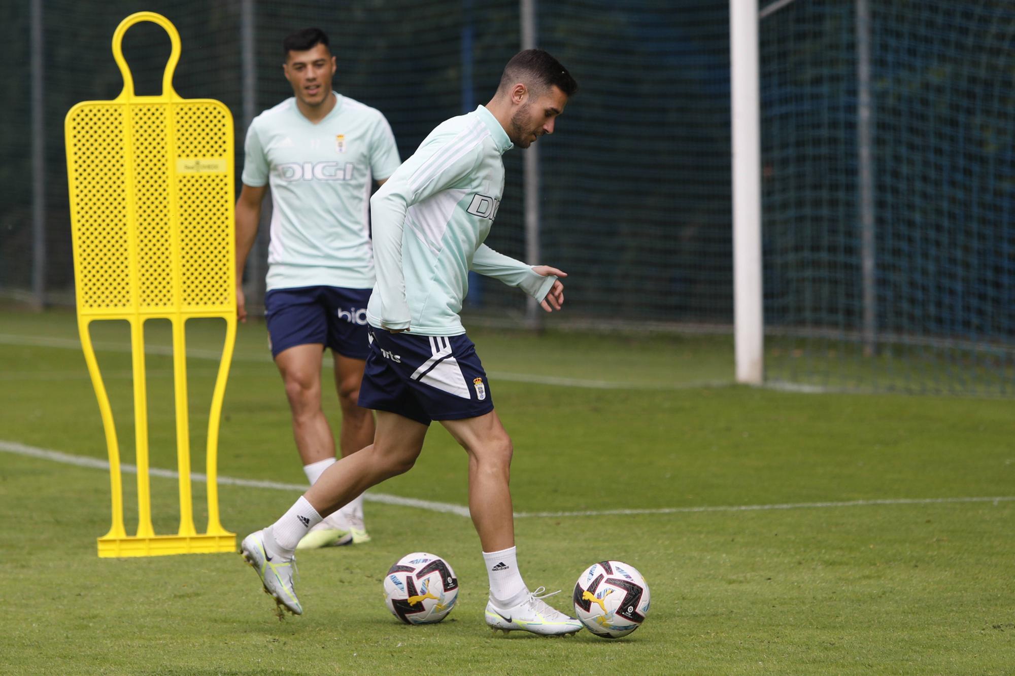 EN IMÁGENES: entrenamiento del Oviedo