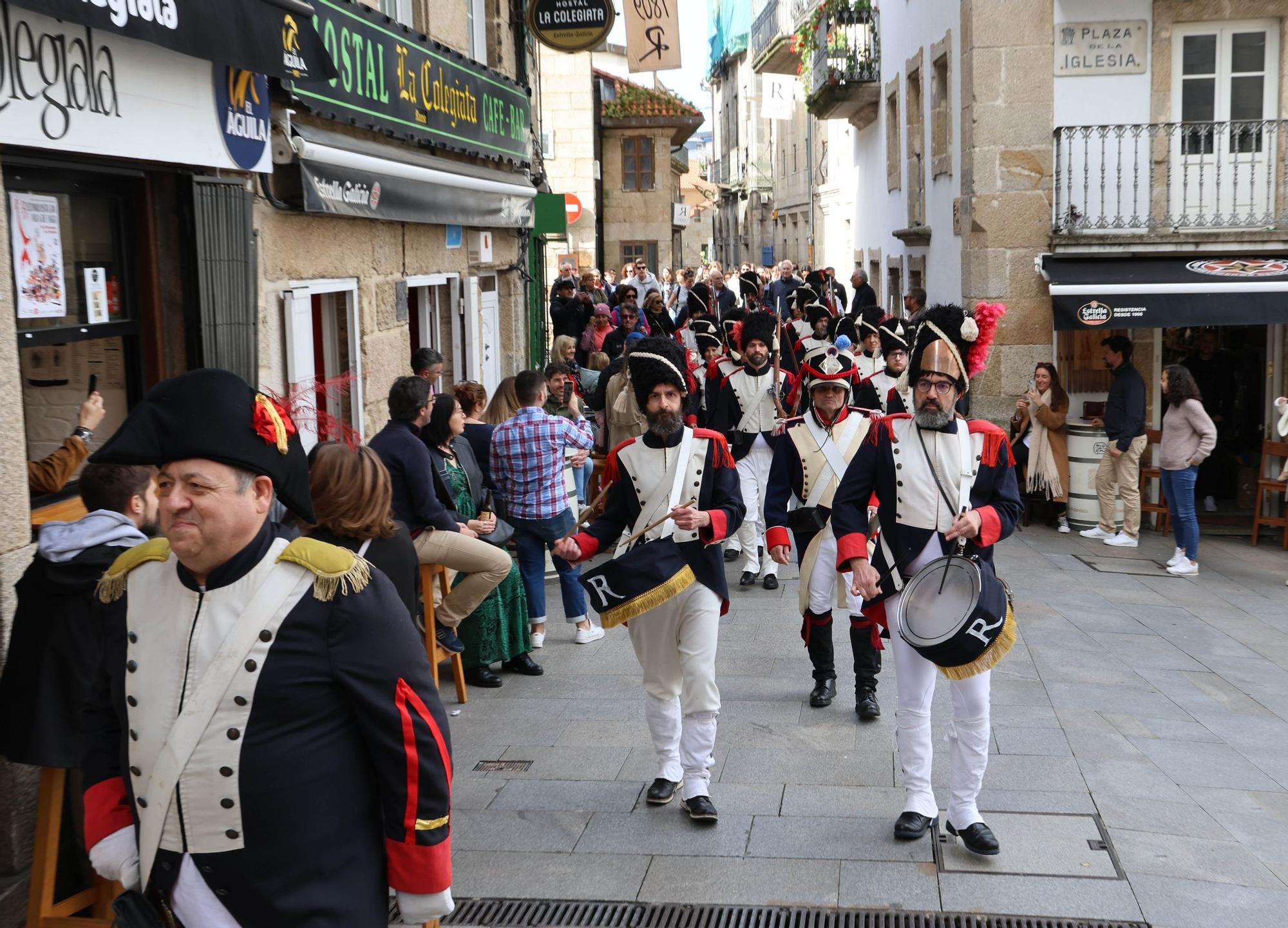 Día dos de la invasión francesa: las tropas de Napoleón no frustran la fiesta a los vigueses