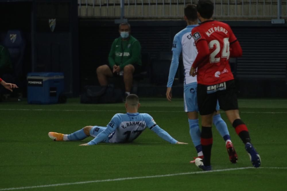 Partido de la Liga SmartBank: Málaga CF - Logroñés.