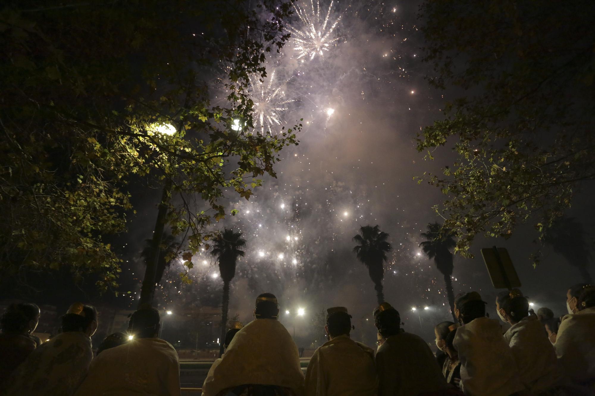 Castillo por el quinto aniversario del reconocimiento de las Fallas por la Unesco