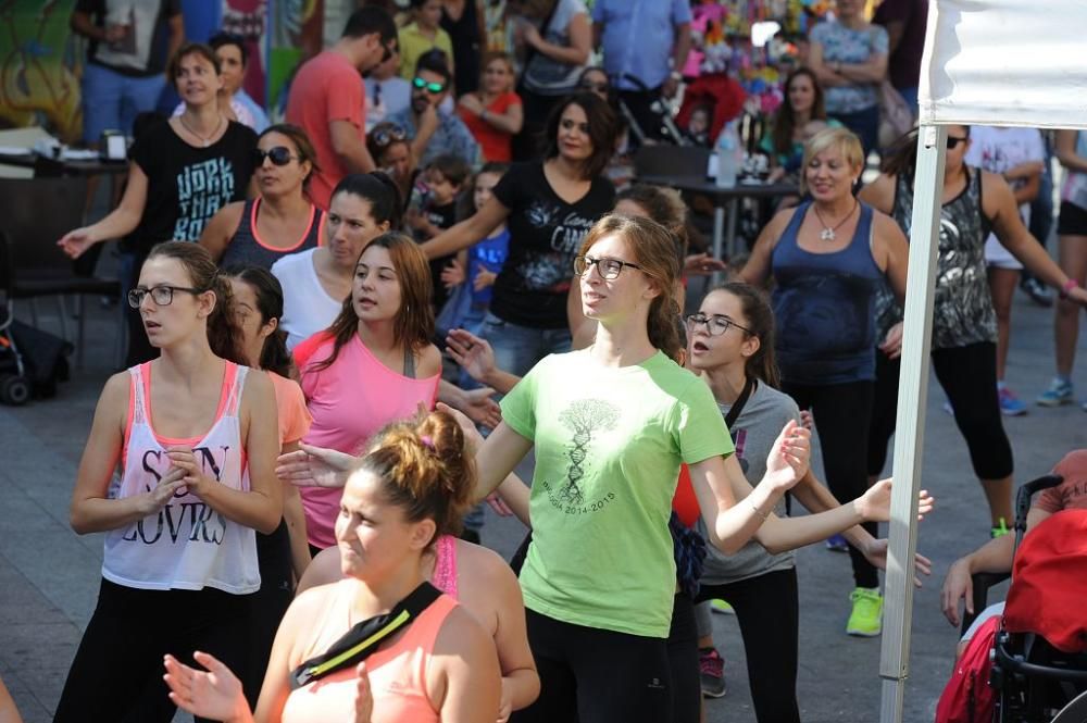 La Alberca se pone en forma a ritmo de zumba