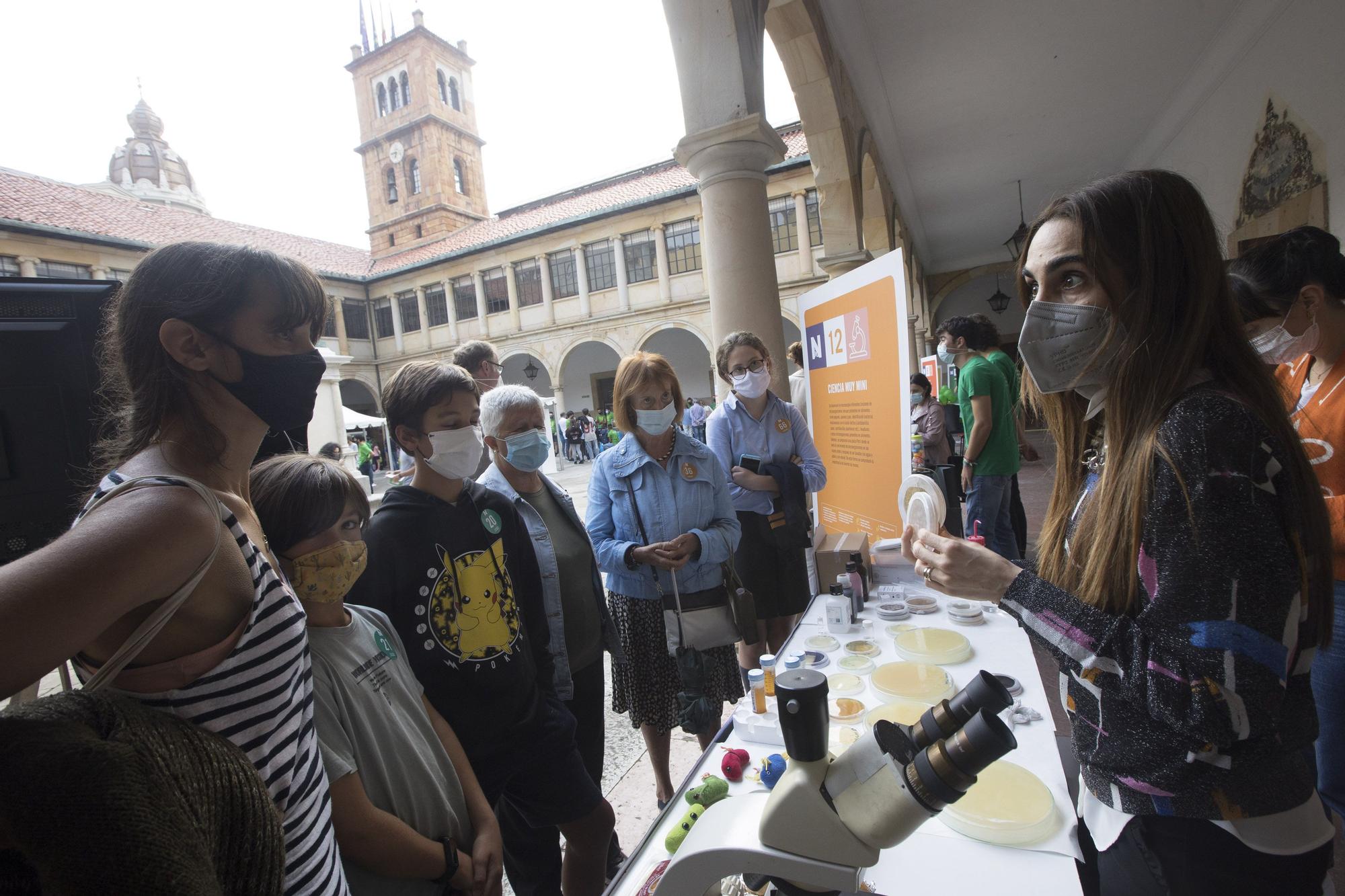 Así ha celebrado la Universidad de Oviedo la Noche europea de los investigadores