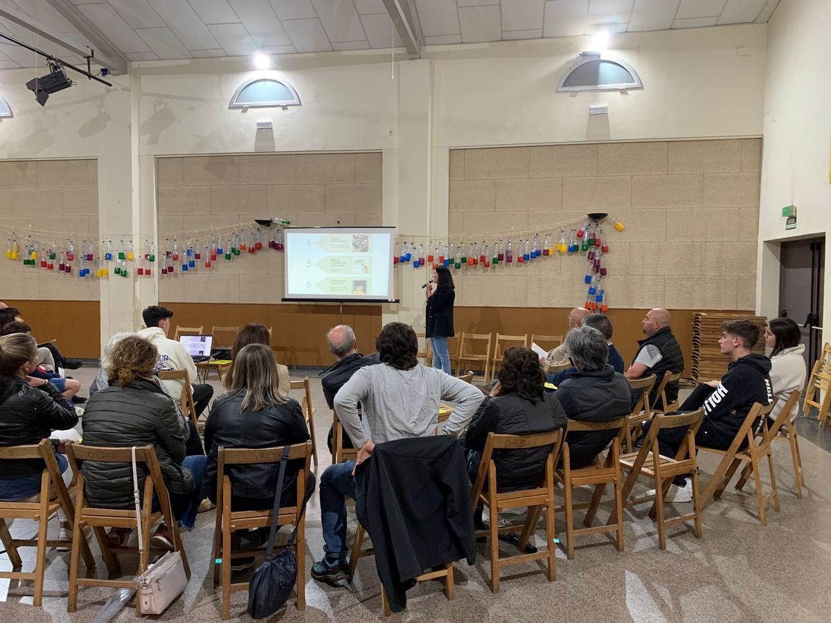 Anna Torrentà durant la presentació. | ERC GIRONA