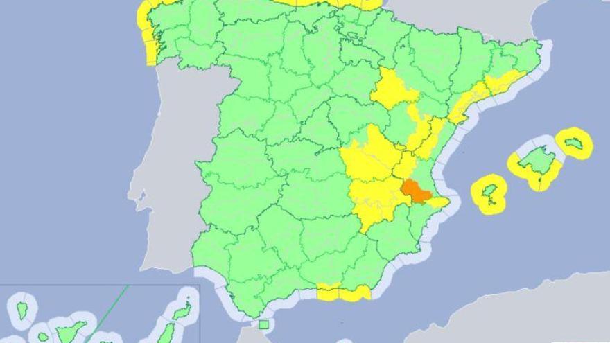 El viento afectará hoy a la Ibérica y a las sierras de Teruel y el miércoles al Pirineo