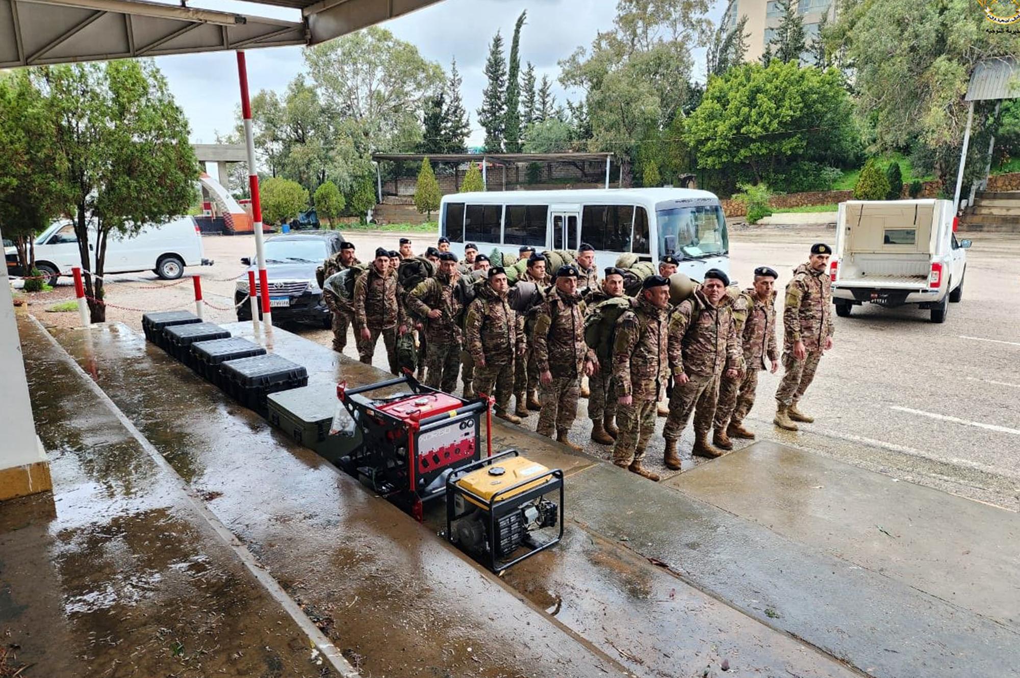 Lebanese army to help in search and rescue operation after earthquake in Turkey