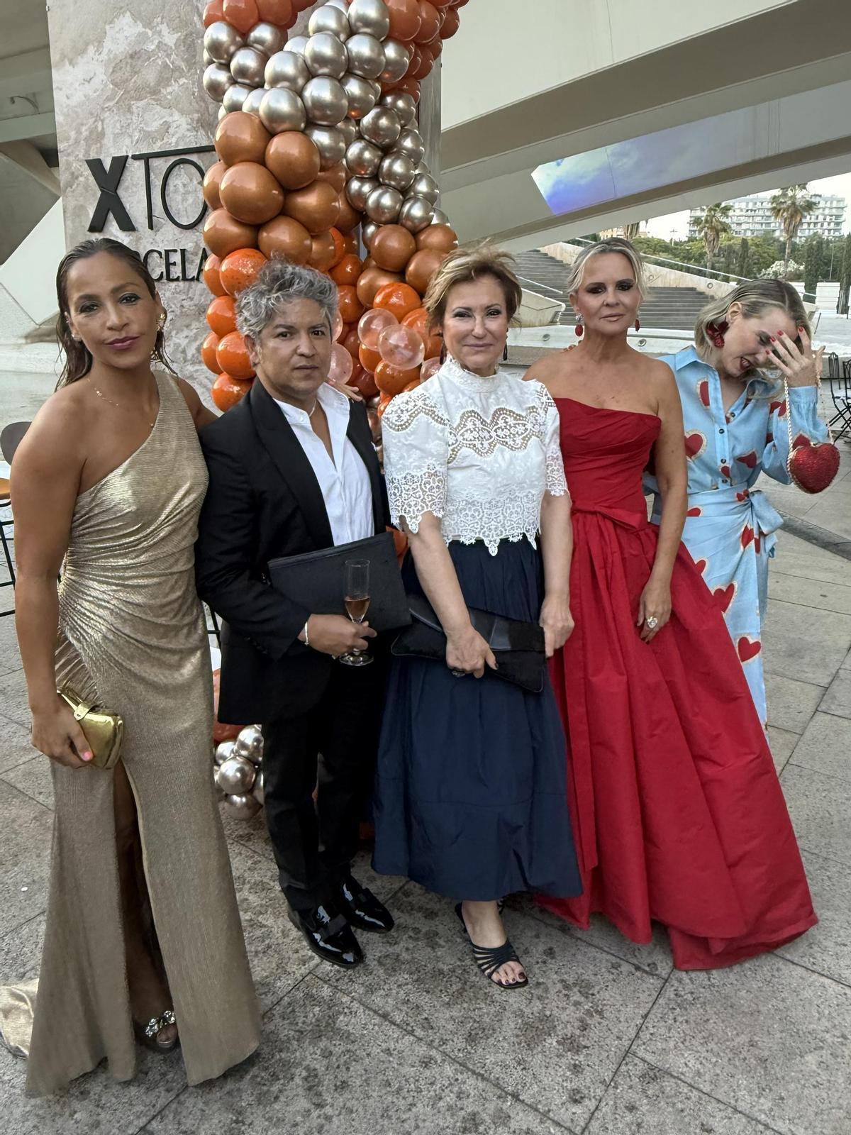Tatiana Roig, Omar Ortiz, Teresa Ballester, Laura Moreno y Eva Marcellán.