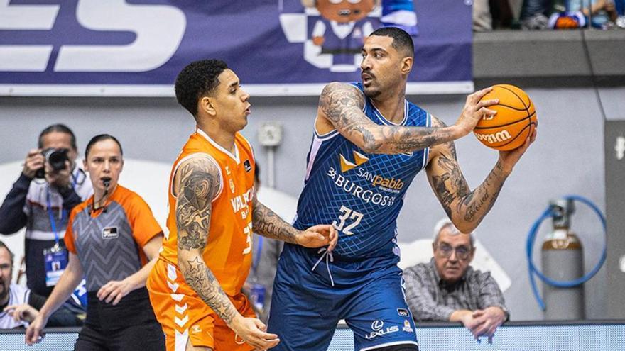 El Burgos se carga a uno de sus jugadores tras la victoria del Valencia Basket