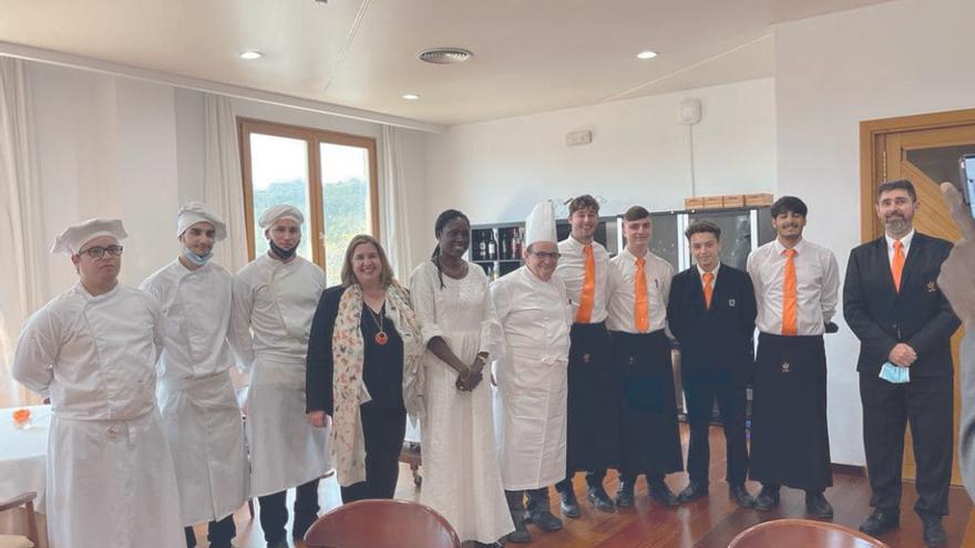 La embajadora de Senegal en España, la Sra. Mariame Sy visitó la Escola d’Hoteleria de les Illes Balears