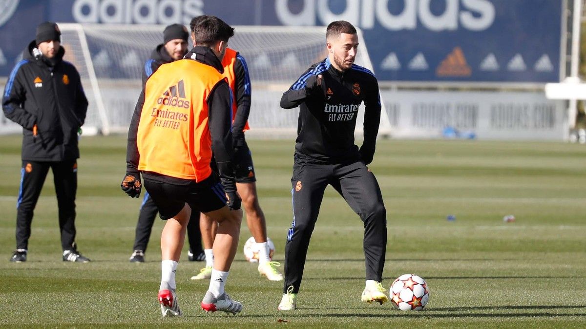 El Madrid entrena con la vista puesta en el Inter