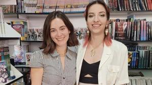 Àurea Muñoz y Judit Crehuet, autoras de la novela gráfica Respira