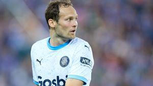 Daley Blind of Girona FC looks on during the LaLiga EA Sports match between Deportivo Alaves and Girona FC at Mendizorrotza on May 10, 2024, in Vitoria, Spain.