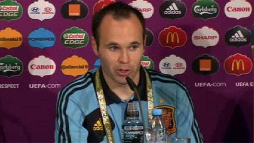 Iniesta: "Estamos felices de poder estar en la siguiente ronda"