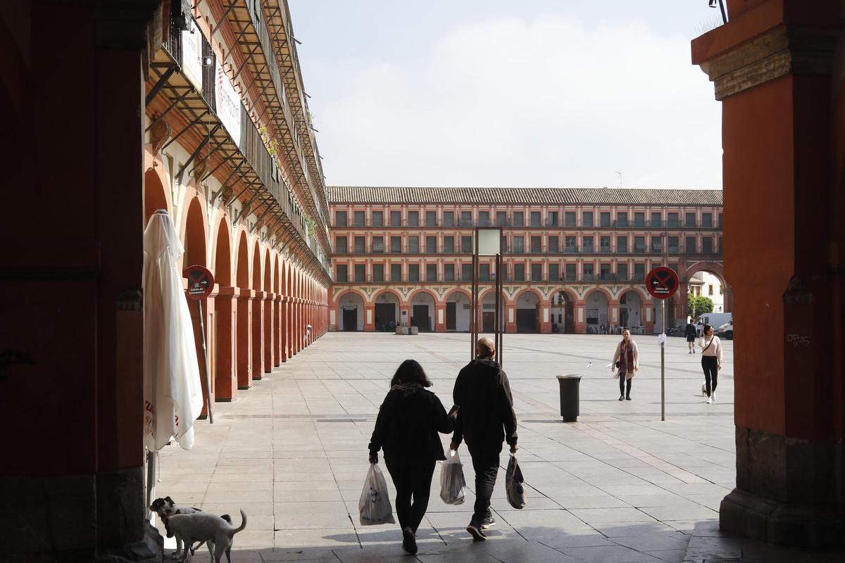 Imagen de la plaza de la Corredera.