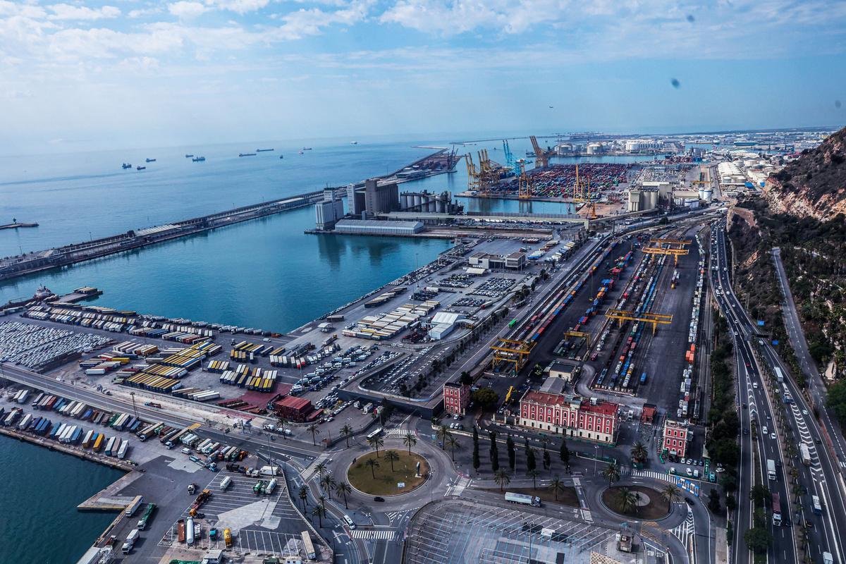 Las obras en Barcelona desde el aire