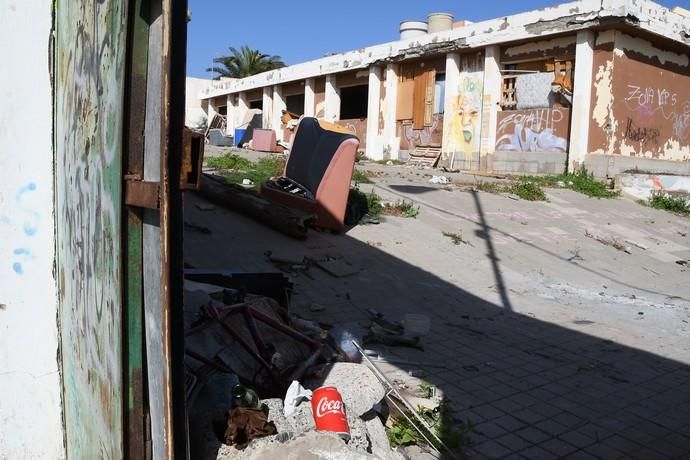 26/12/2018 OJOS DE GARZA. TELDE.  Colegio de Ojos de Garza en mal estado y abandonado.  Fotografa: YAIZA SOCORRO.