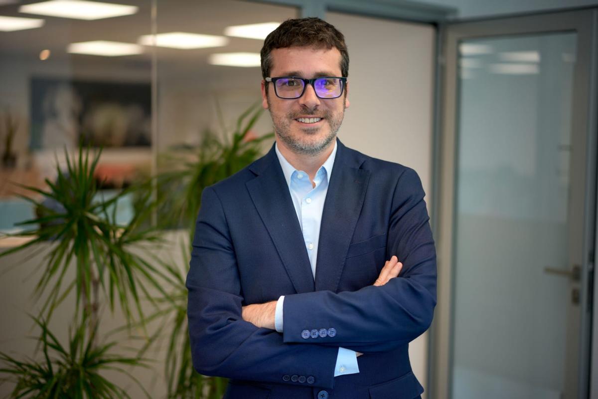 Ignacio Contreras, director de Avincla, en las oficinas de Barcelona.