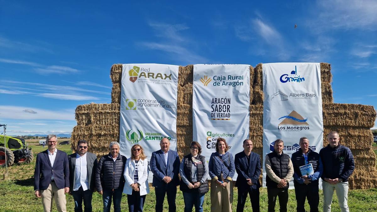 La consejera Aranzazu Simón, este miércoles, junto a otros responsables políticos en Cultiva 2026.