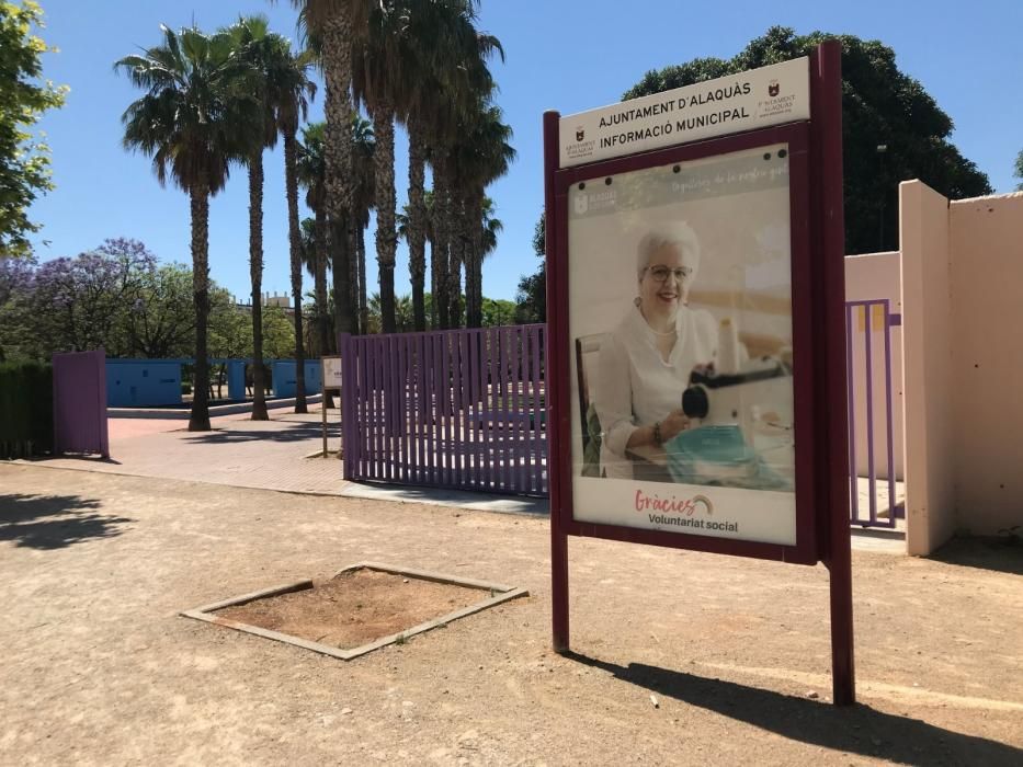 Carteles e imágenes de la campaña.