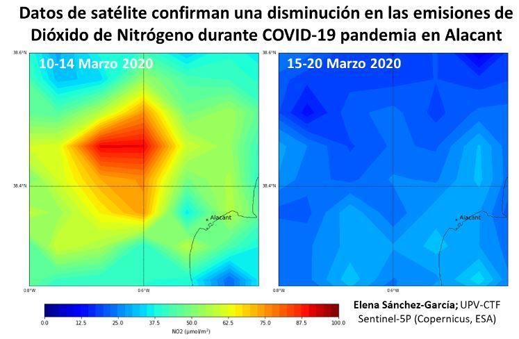 Las medidas contra el Covid-19 reducen la contaminación de Alicante en un 68%