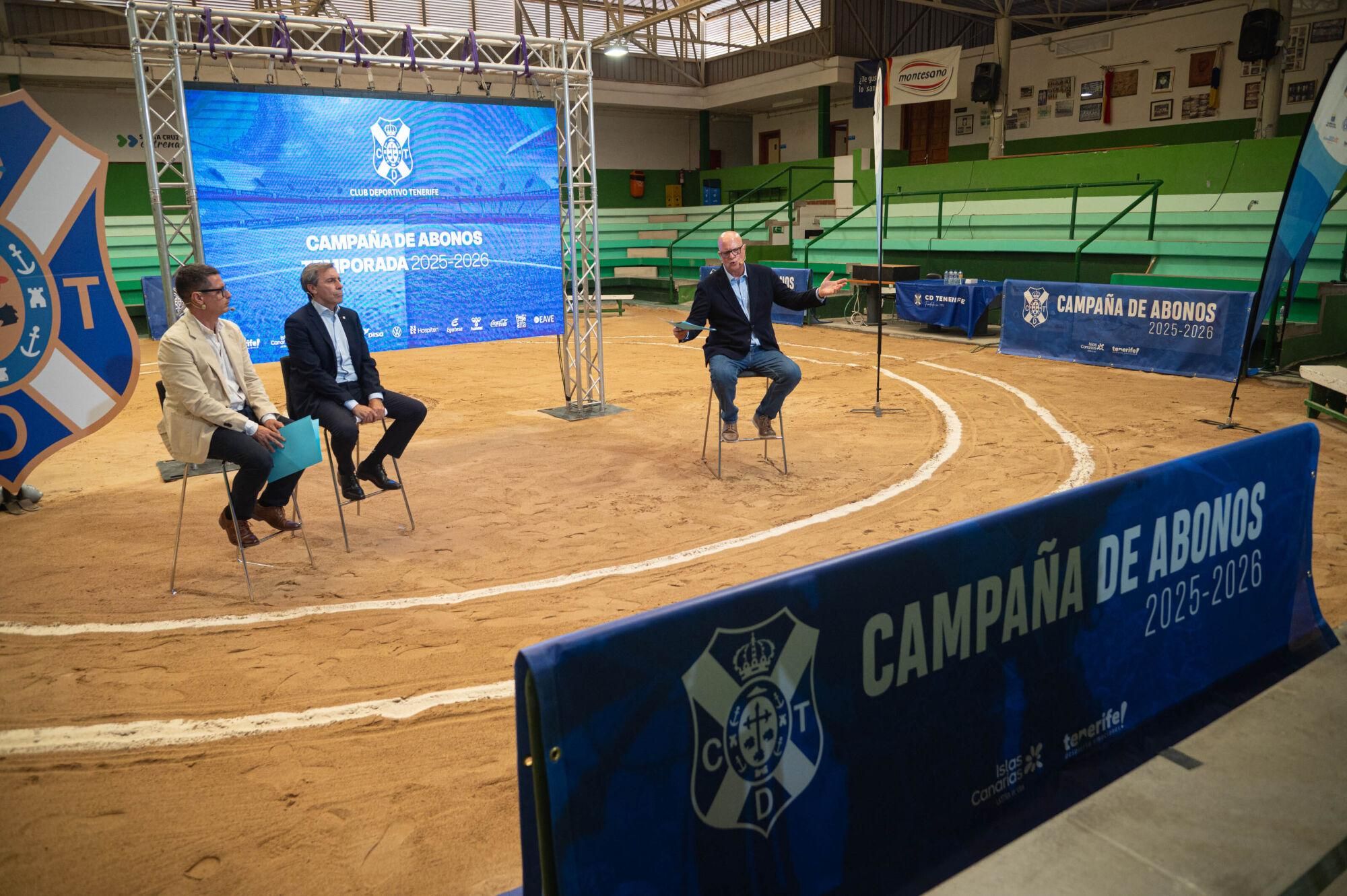 El CD Tenerife presenta su campaña de abonos