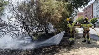 Detenido un hombre acusado de provocar un incendio en Cáceres