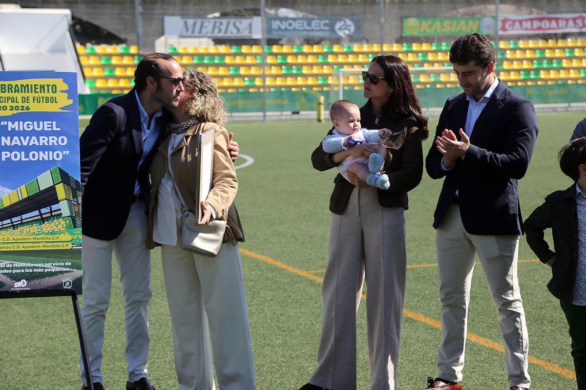Montilla rotula el estadio municipal con el nombre de Miguel Navarro