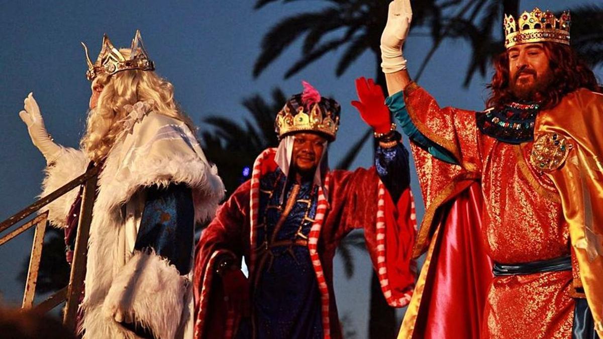 Los Reyes Magos, Melchor, Gaspar y Baltasar.