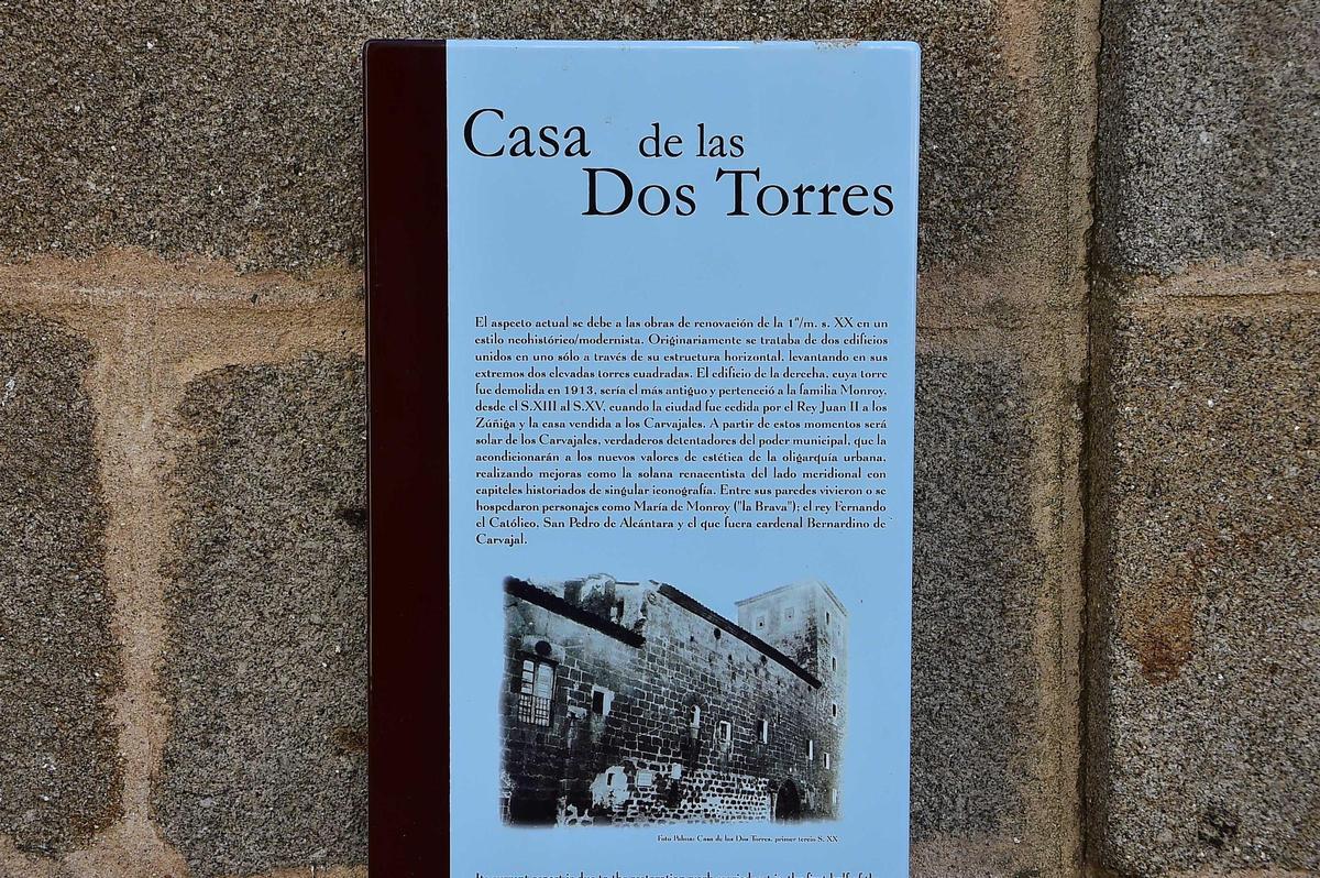 Galería | Imágenes de la Casa de las Dos Torres de Plasencia Galería | Imágenes de la Casa de las Dos Torres de Plasencia