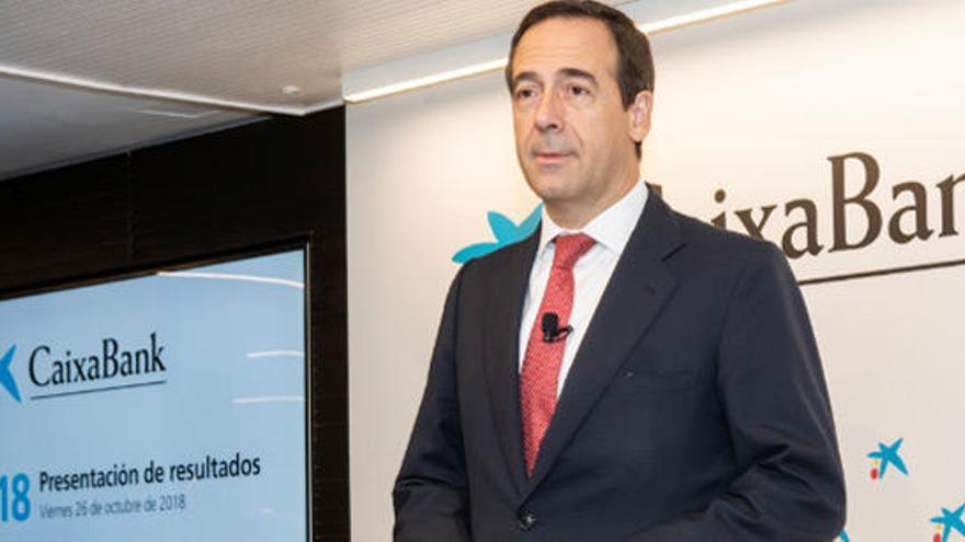 Gonzalo Gortázar, consejero delegado de CaixaBank.