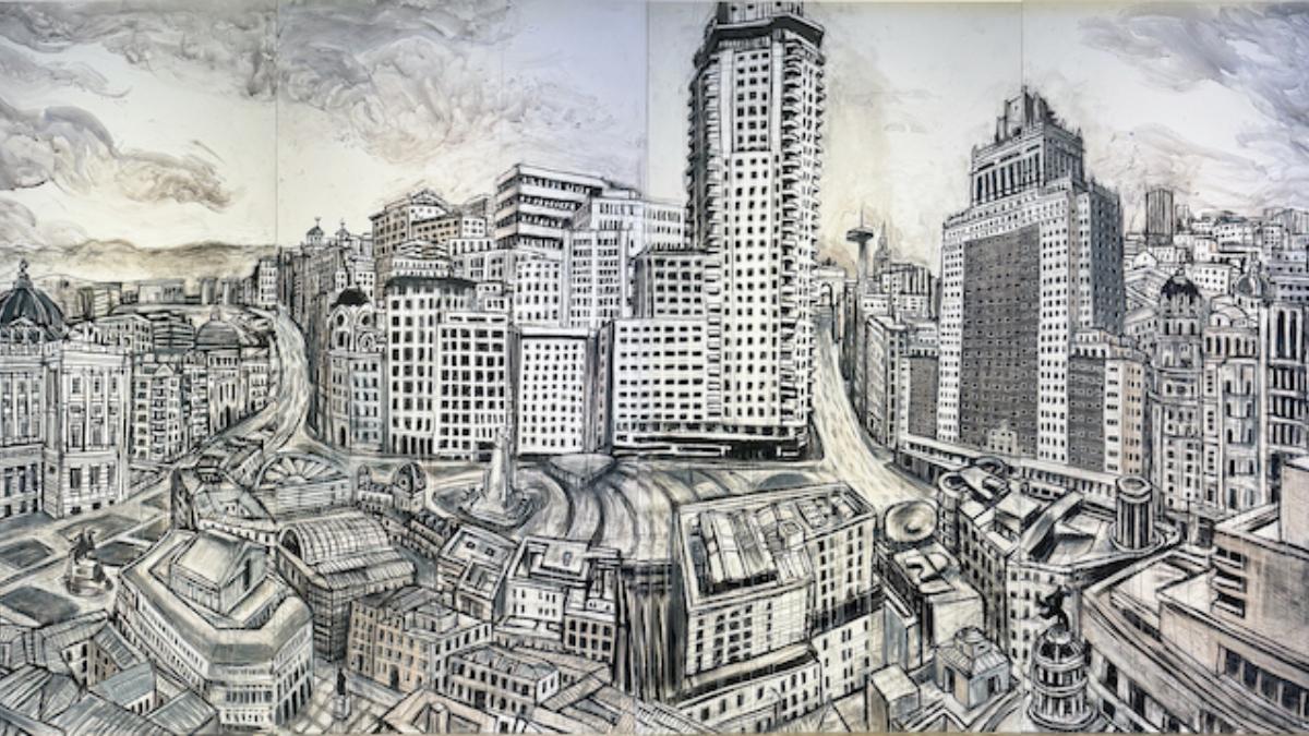 'Javier de Juan en el Laberinto': la instalación efímera que reinterpreta Madrid en pleno siglo XXI.