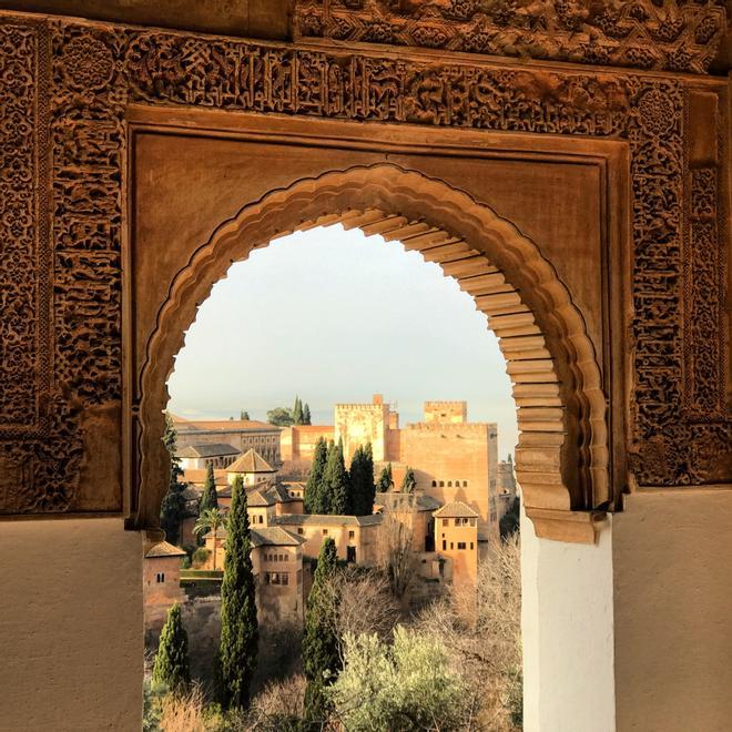 Una vista de Granada desde la Alhambra