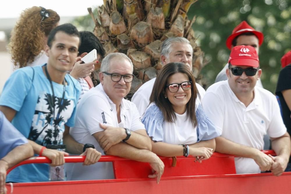 La Vuelta a España a su llegada a Alhama de Murcia