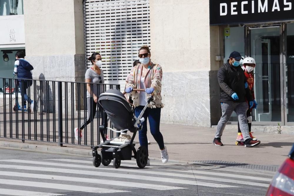 Coronavirus en Murcia: Así ha sido el primer día de desconfinamiento para los niños