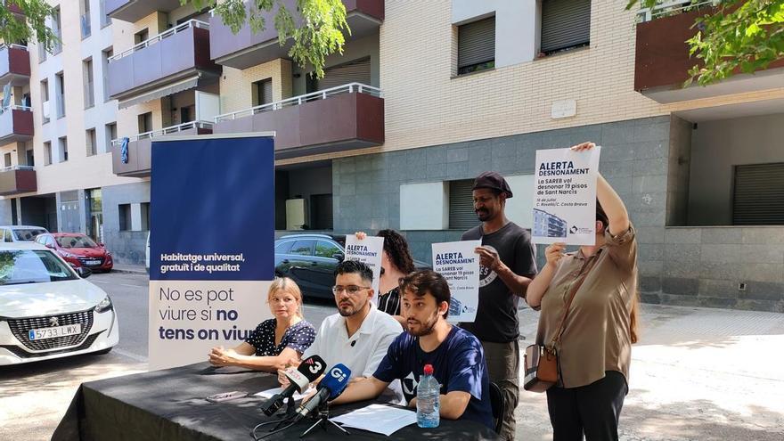 Les famílies de Sant Narcís reben notificacions judicials malgrat la suposada suspensió del desnonament