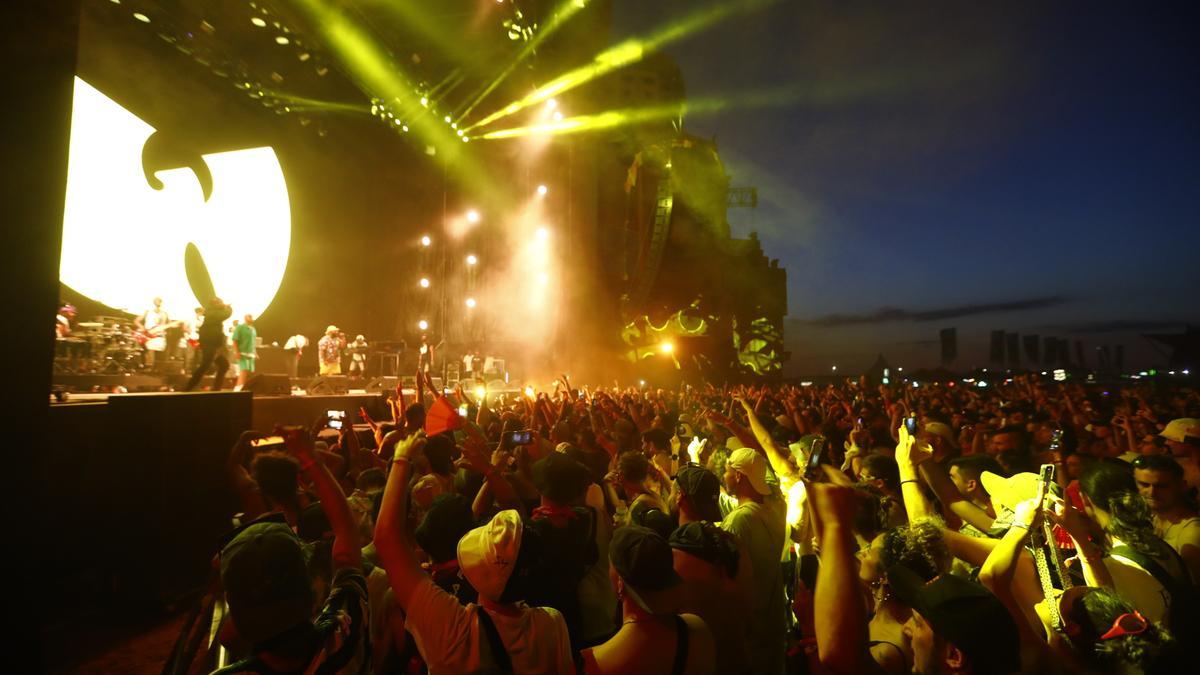 Wu-Tang Clan en el Monegros Desert Festival.
