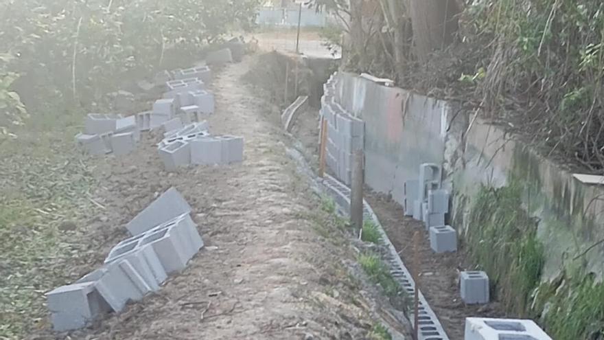 Huerta Viva denuncia el entubamiento 