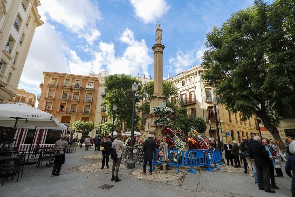 Ofrenda floral y misa por la festividad de la Inmaculada 2023, en imágenes