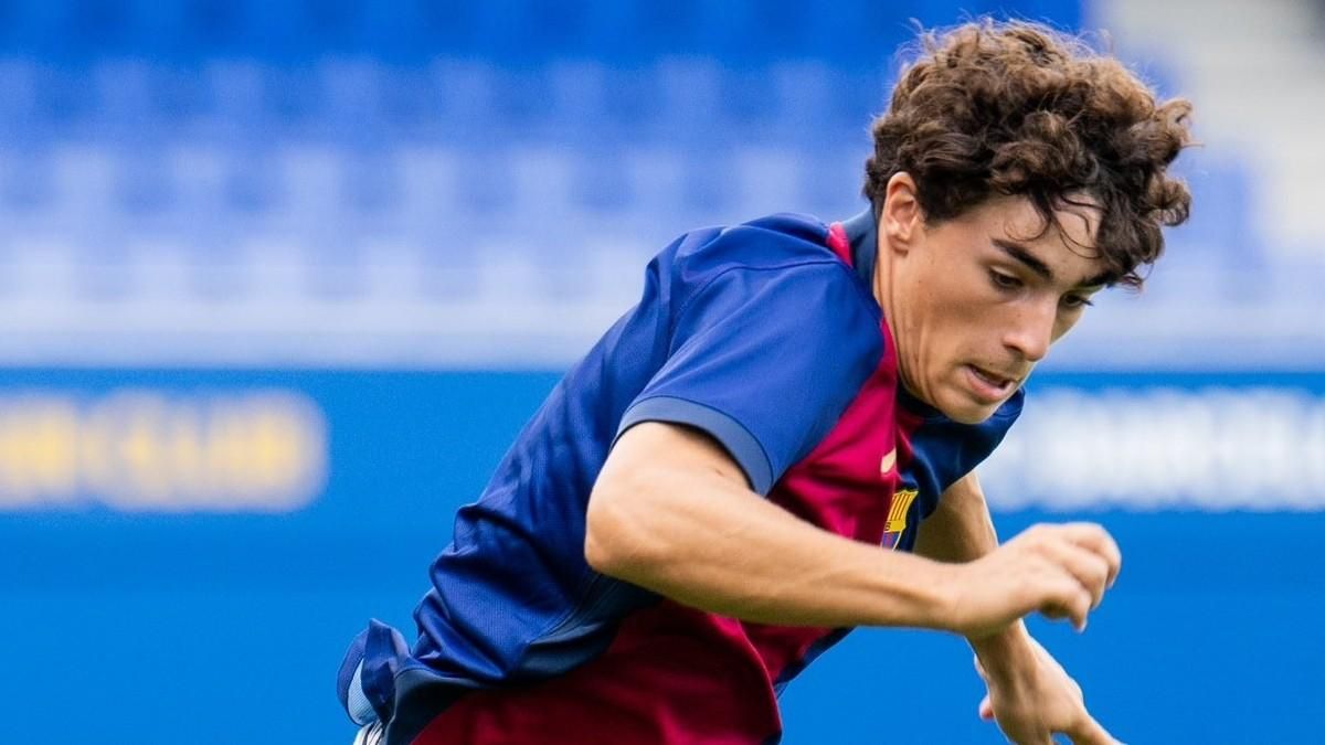 Jan Virgili lidera el 11 ideal más joven de La Masia